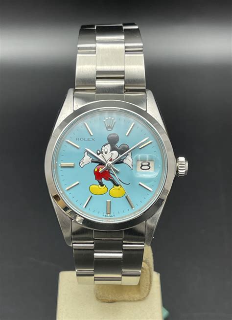 Rolex Oyster Date topolino Mickey mouse Tiffany for $4,574.